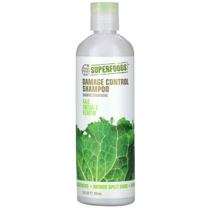 Petal Fresh, SuperFoods（スーパーフード）、ダメージコントロールシャンプー、ケール、オメガ3＆ケラチン、355ml（12液量オンス）