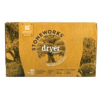 Grab Green, Stoneworks, Dryer Sheets Oak Tree, 80 sheets