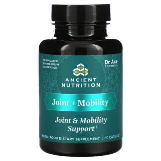 Dr. Axe / Ancient Nutrition, Joint + Mobility, 60 Capsules