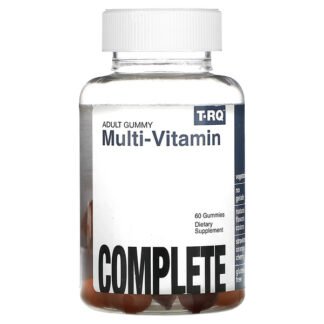 T-RQ, Adult Gummy, Multivitamin, Complete, Strawberry Orange Cherry Flavor, 60 Gummies