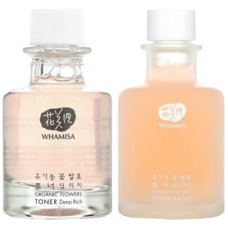 Whamisa, Organic Flowers, Toner, Deep Rich, Special Set, 2 Piece Set