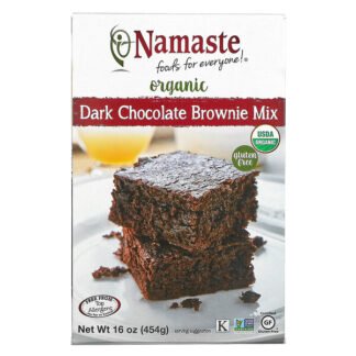 Namaste Foods, Organic, Dark Chocolate Brownie Mix, 16 oz ( 454 g)