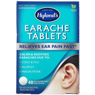 Hyland's, 耳痛のための錠剤、すぐ溶ける40錠