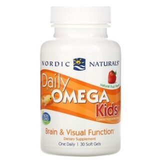 Nordic Naturals, デイリーオメガキッズ, 天然フルーツフレーバー, 500 mg, 30チュアブルソフトゼリー