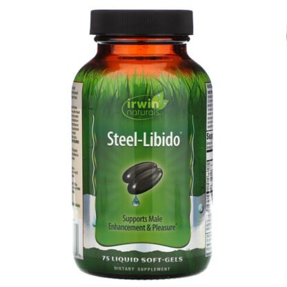 Irwin Naturals, スチール・リビドー, 液状ソフトジェル 75粒