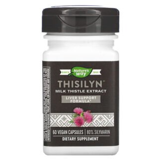 Nature's Way, Thisilyn（シシリン）、オオアザミエキス、ヴィーガンカプセル60粒