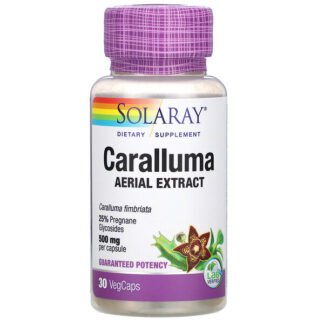 Solaray, カラルマ地上部エキス、500mg、ベジカプセル30粒