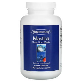 Allergy Research Group, マスティカ、ヒオスガムマスティック、植物性カプセル240粒