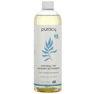 Puracy, Natural 10X Laundry Detergent, Free & Clear, 24 fl oz (710 ml)