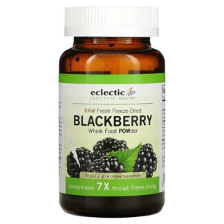 Eclectic Institute, ブラックベリー粉末（POWder）, 生, 3.2オンス（90 g）