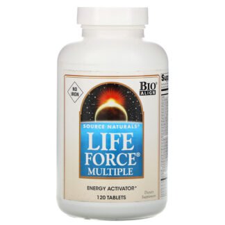 Source Naturals, ライフフォースマルチプル、 鉄分なし、 120 錠