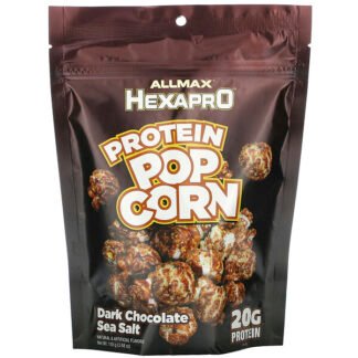 ALLMAX Nutrition, HEXAPRO Protein Popcorn, Dark Chocolate Sea Salt, 3.88 oz (110 g)
