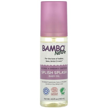 Bambo Nature, Splish Splash Baby Oil, 4.9 fl oz (145 ml)