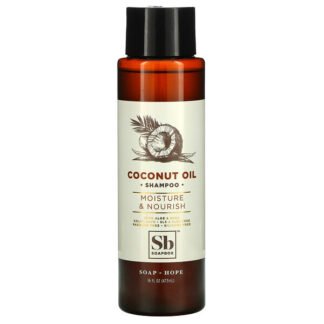 Soapbox, Moisture & Nourish, Shampoo, Coconut Oil, 16 fl oz (473 ml)