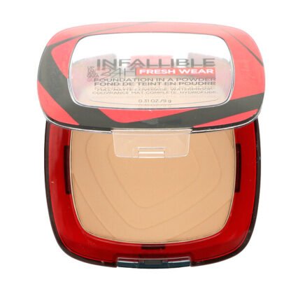 L'Oreal, Infallible 24H Fresh Wear, Foundation In A Powder, 125 Ivory Buff, 031 oz (9 g)