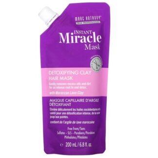 Marc Anthony, Instant Miracle Mask, Detoxifying Clay Hair Mask, 6.8 fl oz (200 ml)