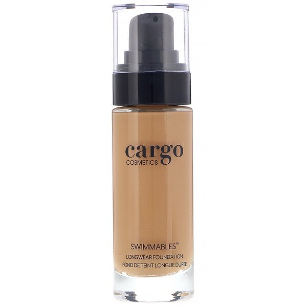Cargo, スイマブル、ロングウェアファンデーション(Swimmables)、60、1液量オンス(30ml)