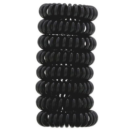 Kitsch, ヘアコイル、ブラック、8個入り