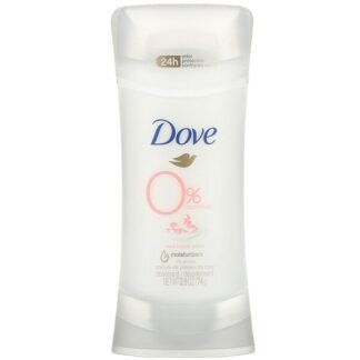 Dove, 0% Aluminum Deodorant, Rose Petals Scent, 2.6 oz (74 g)
