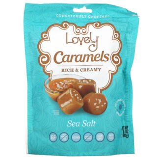 Lovely Candy, Lovely Caramels, Sea Salt, 6 oz (170 g)