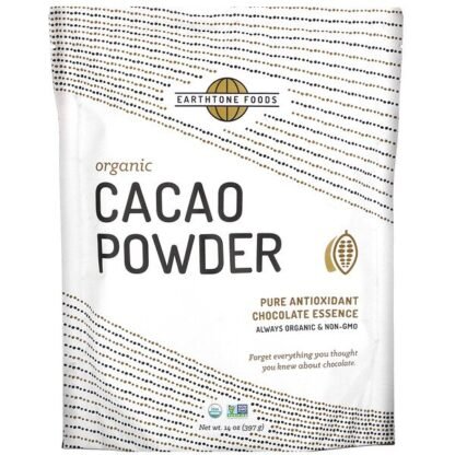 Earthtone Foods, オーガニックカカオパウダー、397g（14オンス）