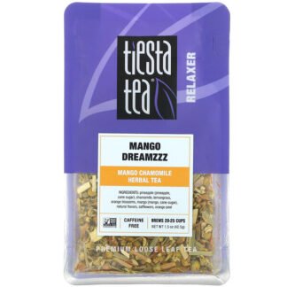 Tiesta Tea Company, Mango Dreamzzz, Premium Loose Leaf Tea, Caffeine Free, 1.5 oz (42.5 g)