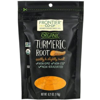 Frontier Natural Products, Organic Turmeric Root, 6.21 oz (176 g)