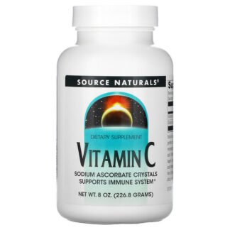 Source Naturals, ビタミンC、226.8g（8オンス）