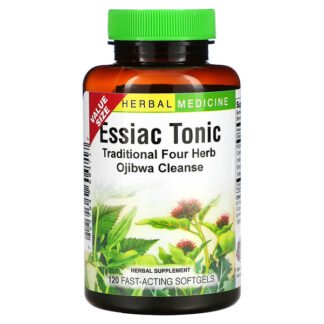 Herbs Etc., エイジアックトニック、即効性ソフトジェル120粒