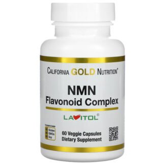 California Gold Nutrition, NMN Flavonoid Complex, 60 Veggie Capsules