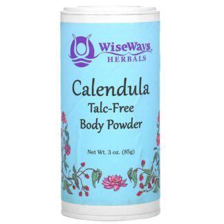 WiseWays Herbals, トウキンセンカボディパウダー、85g（3オンス）