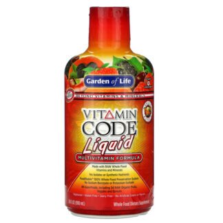 Garden of Life, Vitamin Code（ビタミンコード）リキッド、マルチビタミン成分、フルーツポンチ、900ml（30液量オンス）