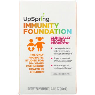 UpSpring, Immunity Foundation, Liquid Drops, 0.5 fl oz ( 15 ml)