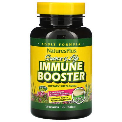 Nature's Plus, ソースオブライフ（Source of Life）、免疫活性剤、90 錠