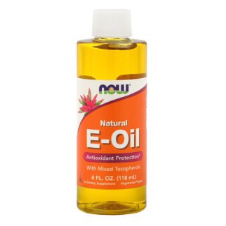 Now Foods, ナチュラルE-オイル、4 fl oz (118 ml)