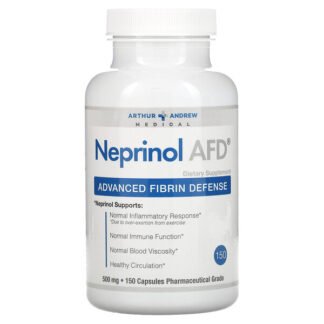 Arthur Andrew Medical, Neprinol AFD、フィブリンによる高度な防衛、500 mg、150カプセル