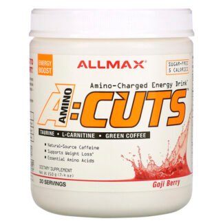 ALLMAX Nutrition, ACUTS（エイカッツ）、アミノチャージエネルギードリンク、ゴジベリー、210g（7.4オンス）