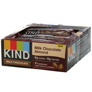 KIND Bars, ミルクチョコレート、アーモンド、12本、各40g（1.4オンス）