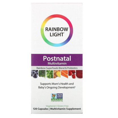 Rainbow Light, バイブランス、産後のマルチビタミン、カプセル120粒