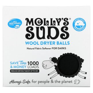 Molly's Suds, Wool Dryer Balls,  Set of 3, 1000 Loads