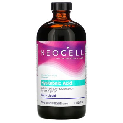 Neocell, ヒアルロン酸、ベリーリキッド、50mg、473ml（16液量オンス）