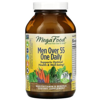 MegaFood, 55歳からの男性用ワンデイリー、120粒