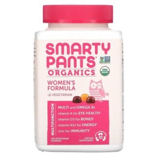 SmartyPants, オーガニック、ウィメンズコンプリート、植物性グミ120粒