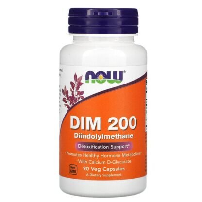 Now Foods, DIM 200、植物性カプセル90粒