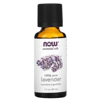 Now Foods, エッセンシャルオイル、ラベンダー、1 fl oz (30 ml)