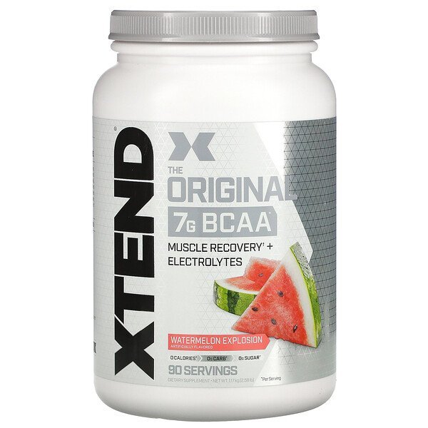 Xtend, オリジナル7G BCAA、ウォーターメロンエクスプロージョン、1.17kg(2.58ポンド)