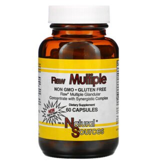 Natural Sources, Raw マルチプル、60 錠