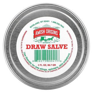 Amish Origins, Draw Salve, 2 fl oz (56.7 gr)