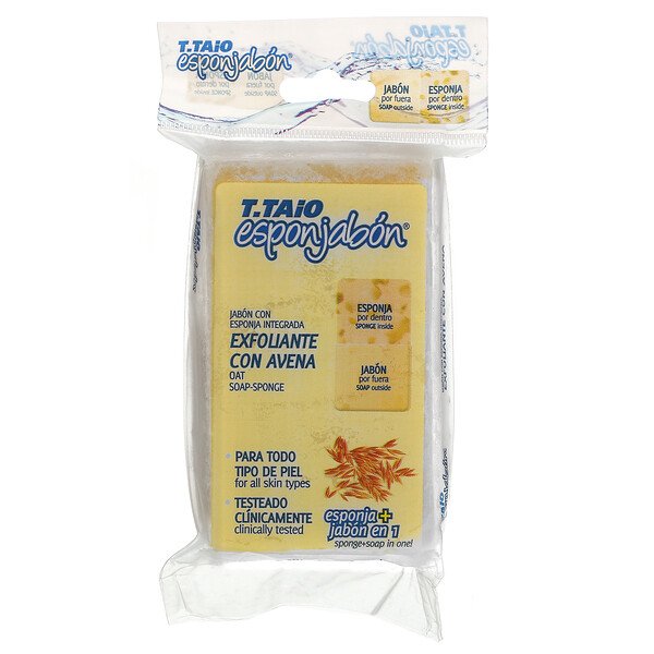 T. Taio, Oat Soap-Sponge, 4.2 oz (120 g)