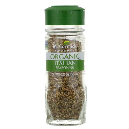McCormick Gourmet, オーガニック, イタリアの香味料, 0.55オンス (15 g)